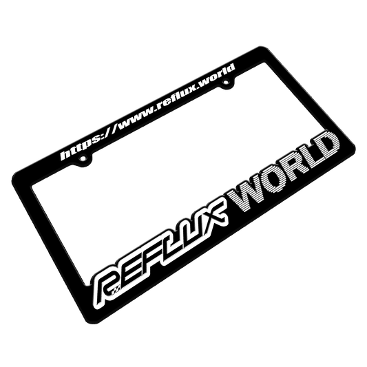 REFLUX URL - License Plate Frame