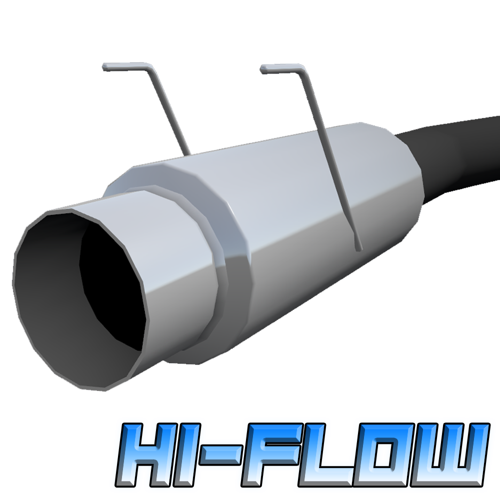 AHPP Hi-Flow Stubby Single Exit Exhaust System