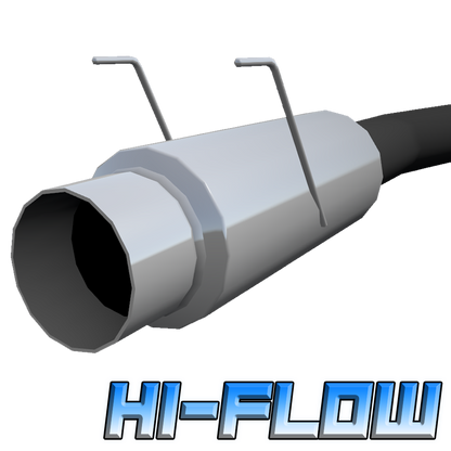 AHPP Hi-Flow Stubby Single Exit Exhaust System