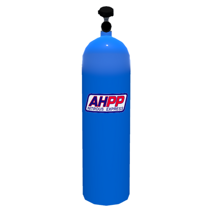 AHPP 15Lb Nitrous Bottle (6.89 Dia. X 26.69 Tall)