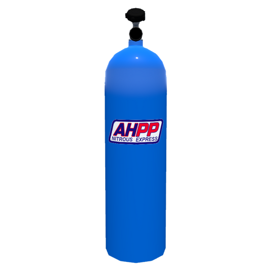 AHPP 15Lb Nitrous Bottle (6.89 Dia. X 26.69 Tall)