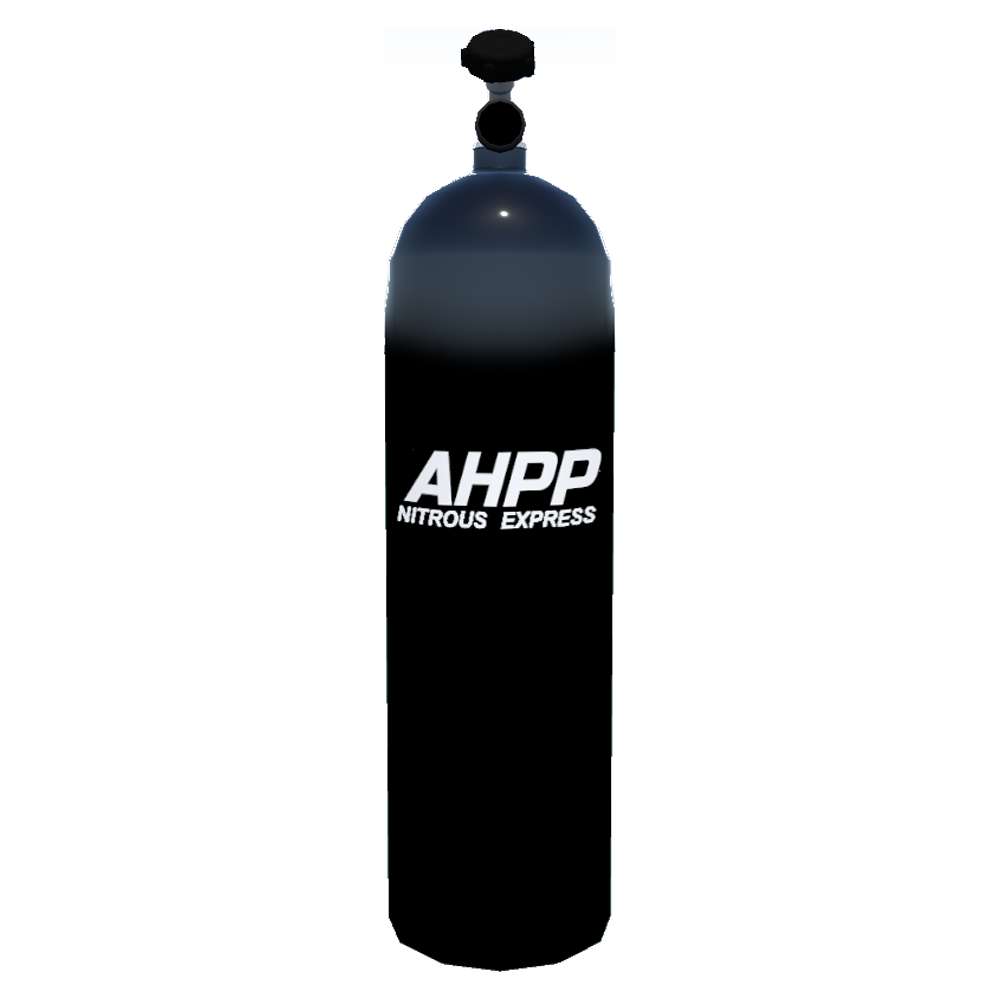 AHPP 15Lb Nitrous Bottle (6.89 Dia. X 26.69 Tall)