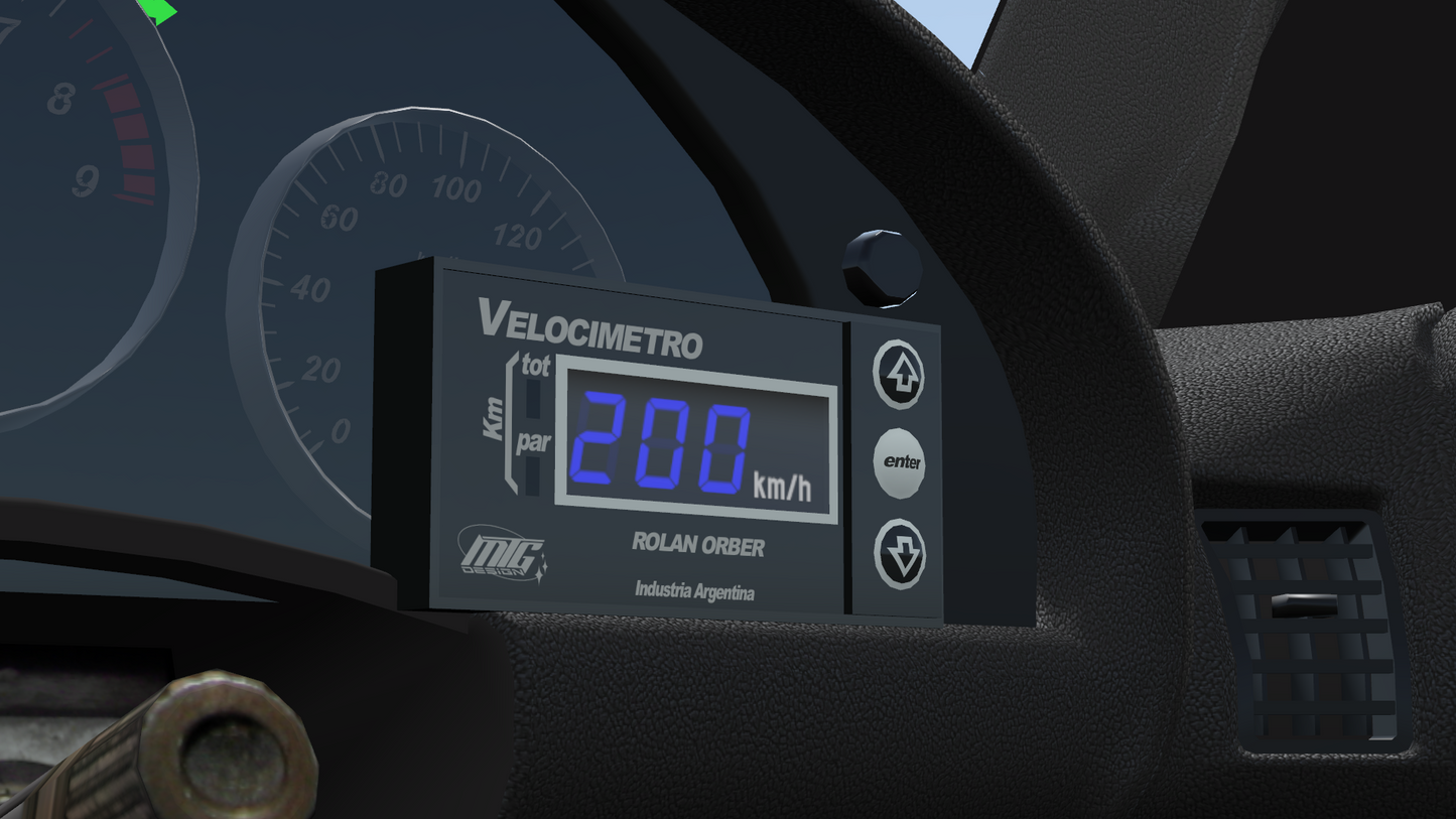 Orlan Rober Digital Speedometer